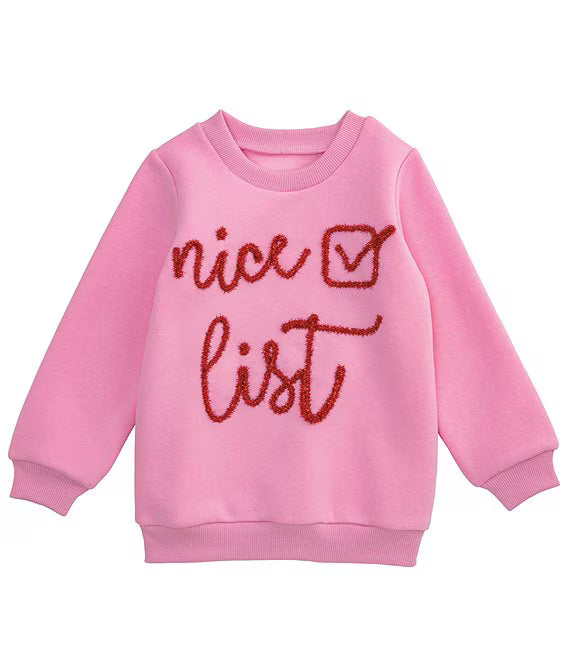Nice List Christmas Pullover
