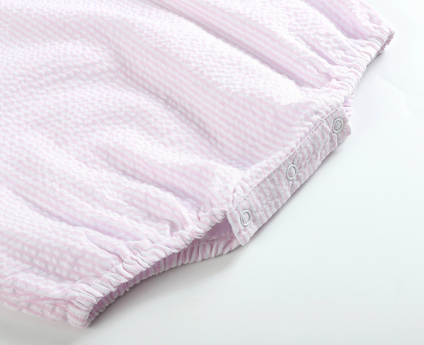 "Margot" Pink Seersucker Bubble