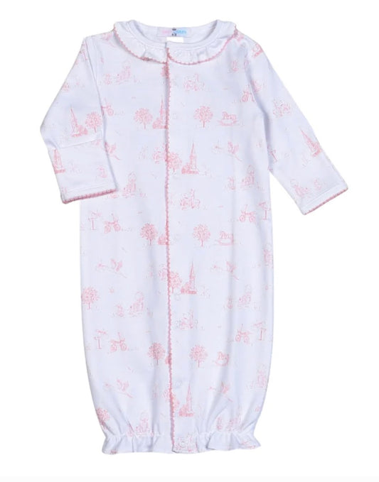 Pink Toile Converter Gown