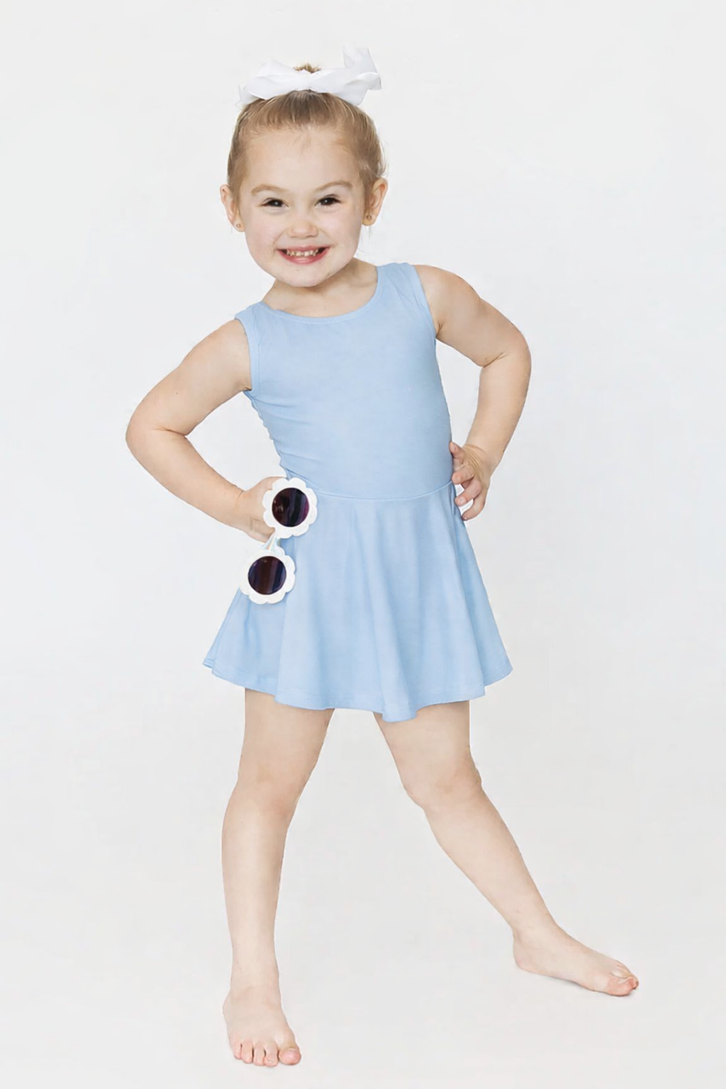Caroline Blue Active Dress