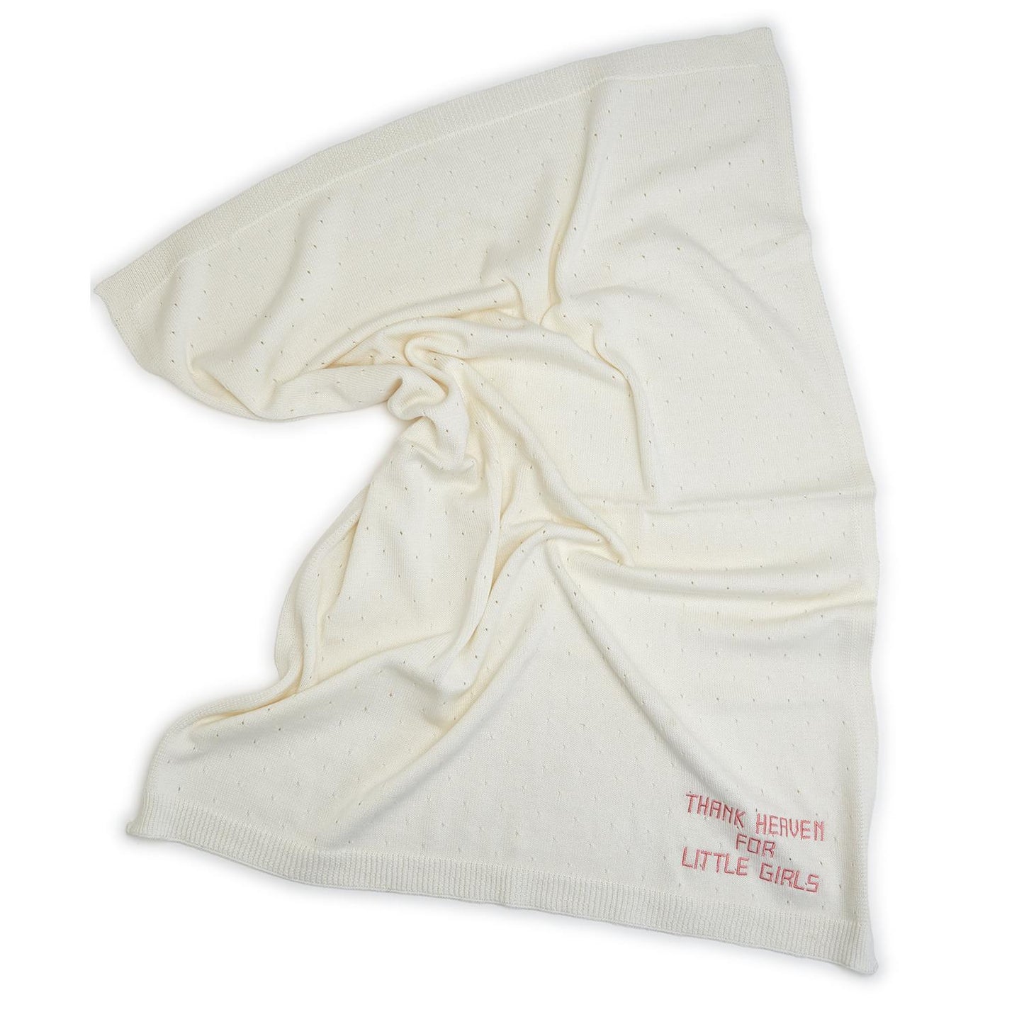 Thank Heaven Embroider Blanket- Girls