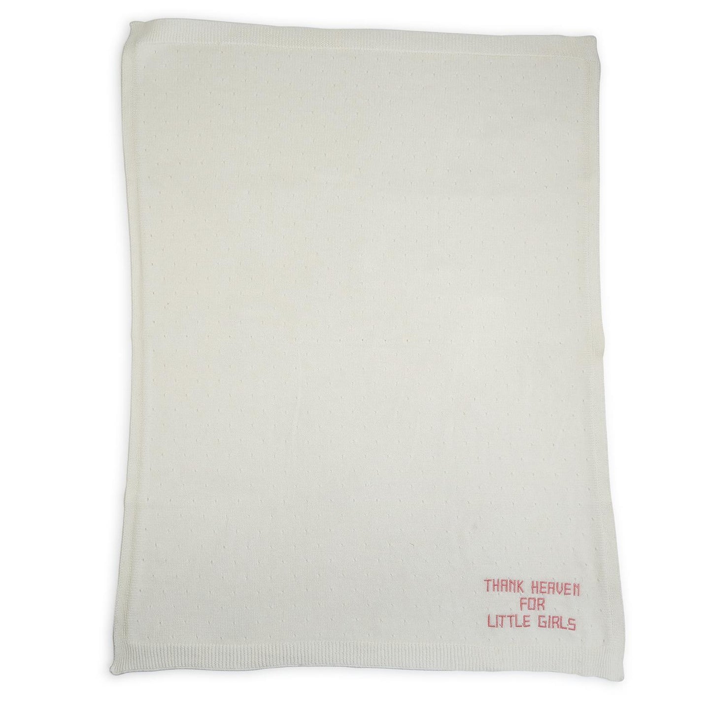 Thank Heaven Embroider Blanket- Girls