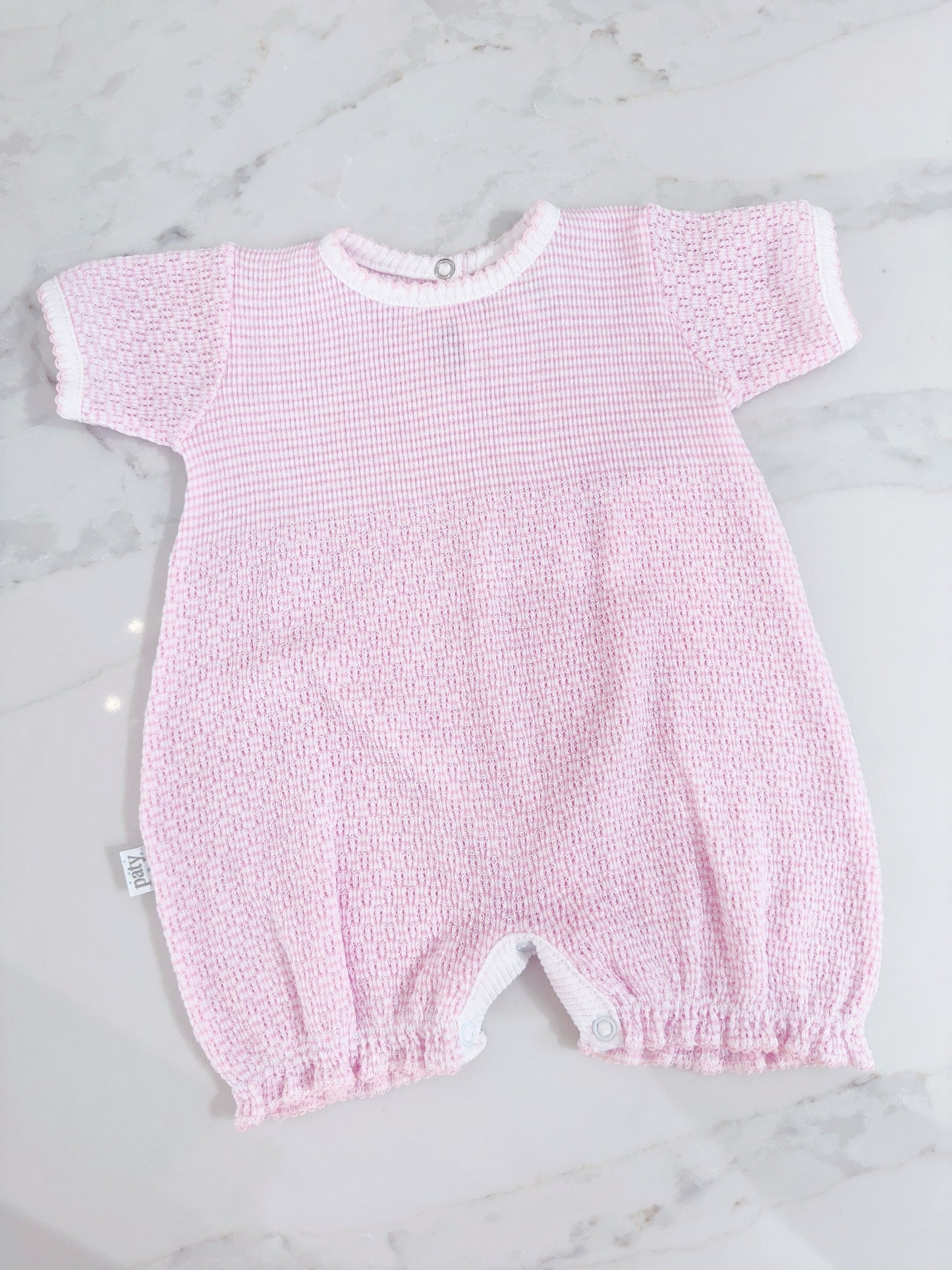 Paty Short Pink Romper