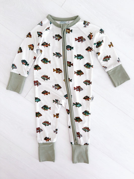 Just Fishing Bamboo Sleeper Pajamas
