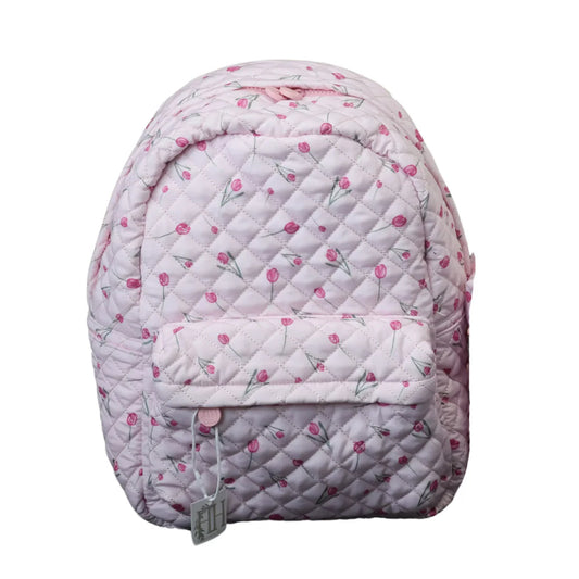 Tiptoe Tulip Quilted Backpack