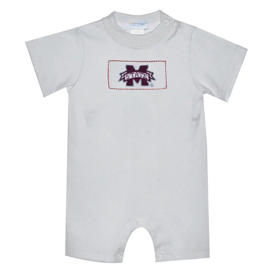 MSU Smocked Romper