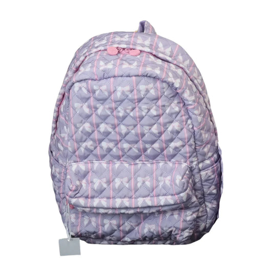 Lavender Bow Backpack