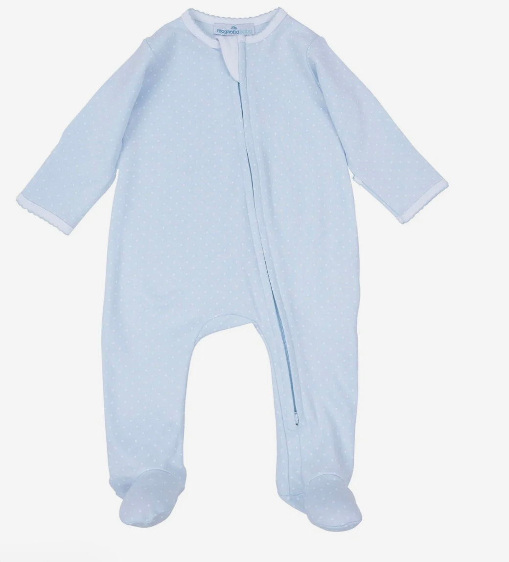 Richard Dot Footie- Blue