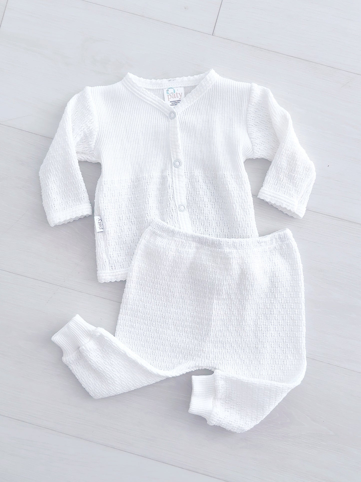 Paty 2 Piece Set- White