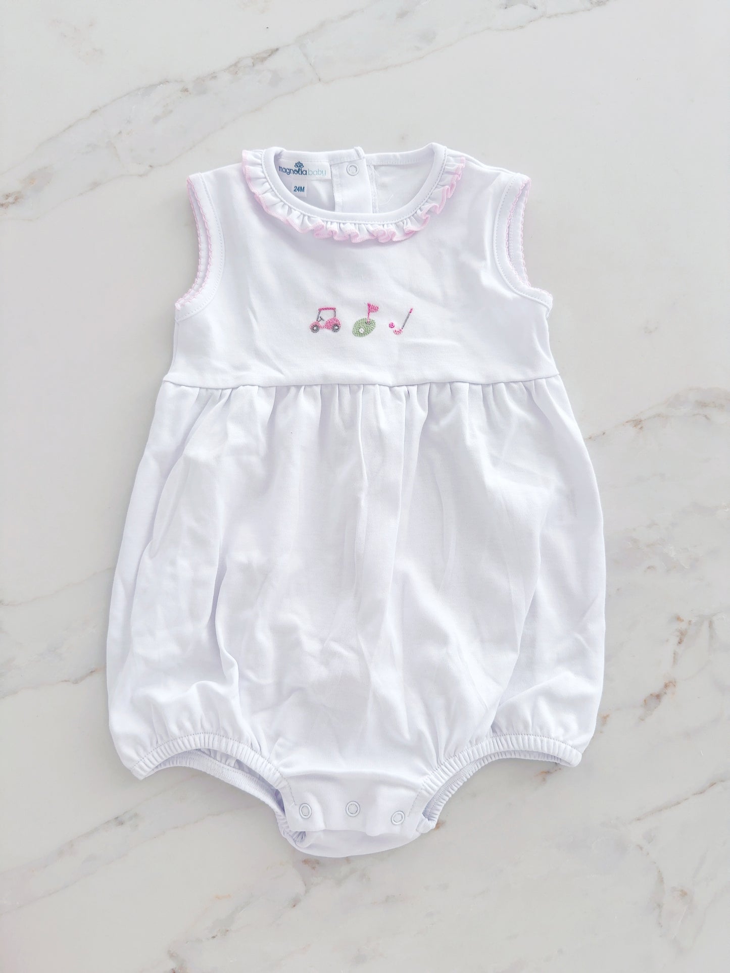 Tee Time- Girls Golf Bubble