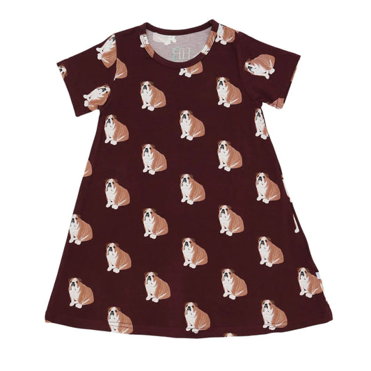 Bulldog Bamboo Dress