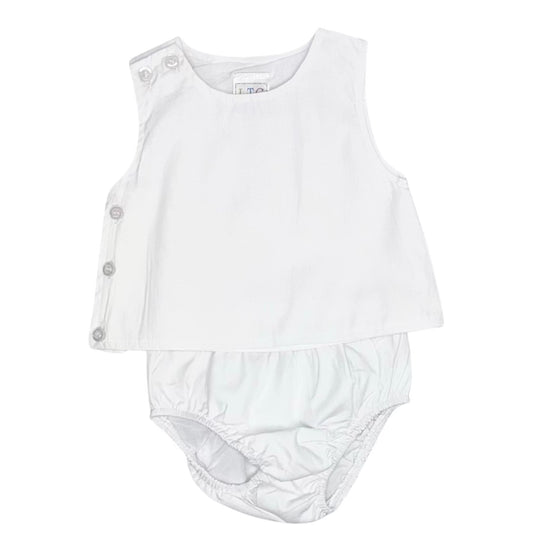 Dakota Diaper Set (White)