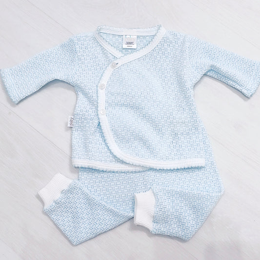 Paty Two Piece Set- Blue