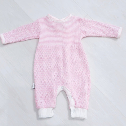 Paty Long Romper- Pink