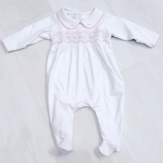Cora Smocked Footie