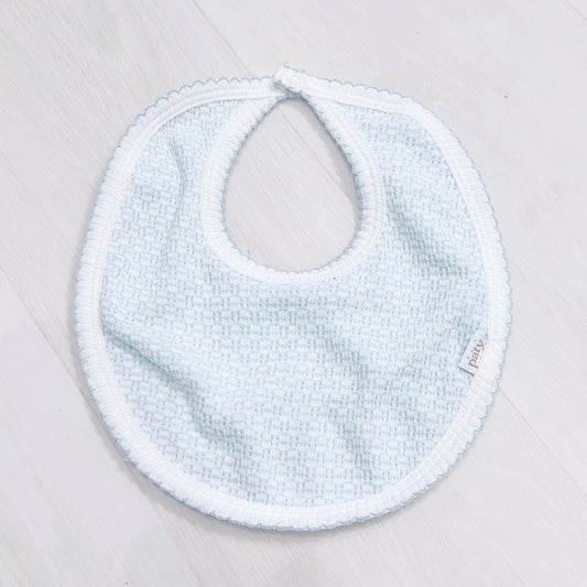 Paty Bib (Blue w/ Blue Trim)