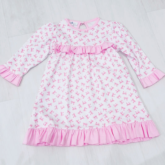 Lindsey Nightgown- Pink Bows