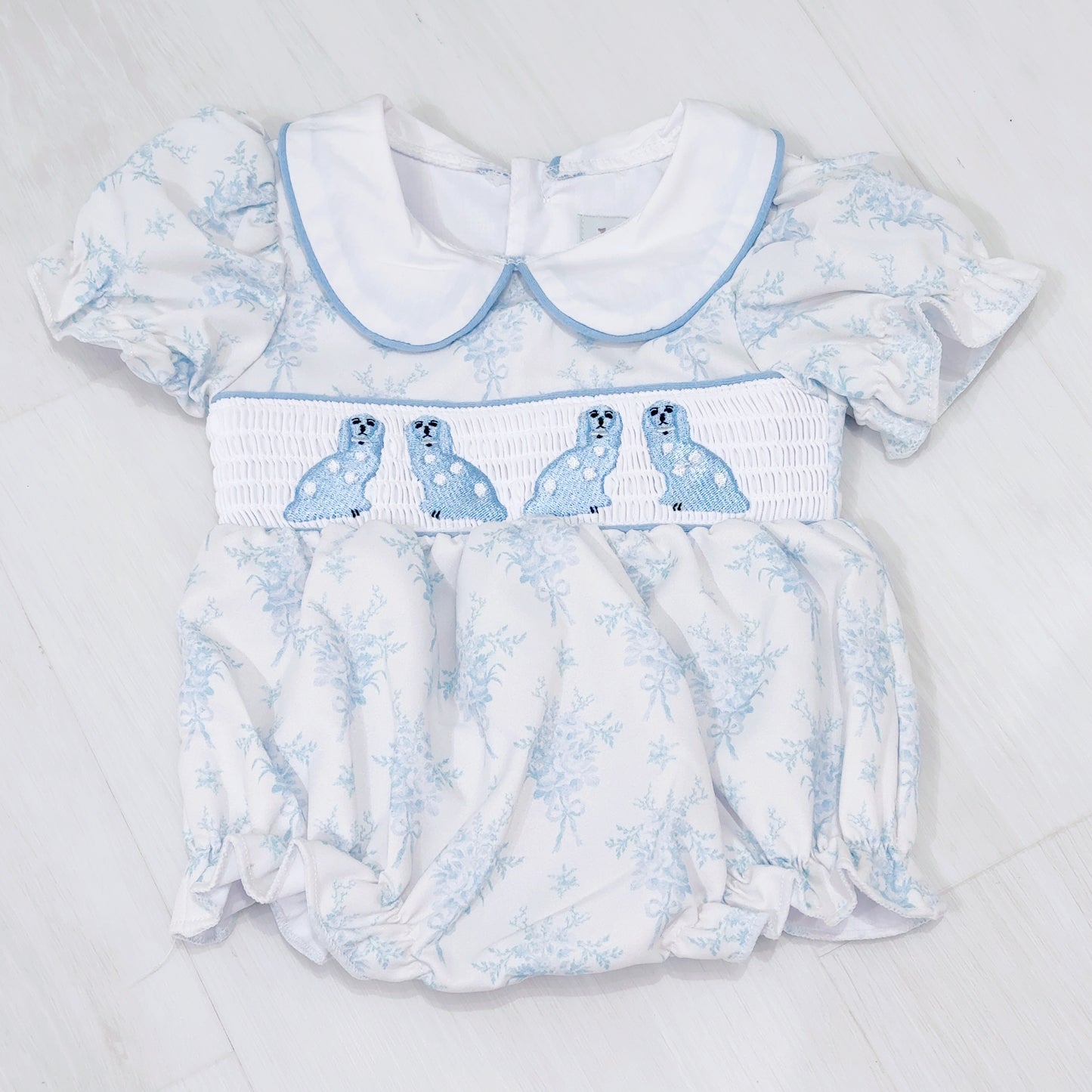 Charlotte Smocked Bubble