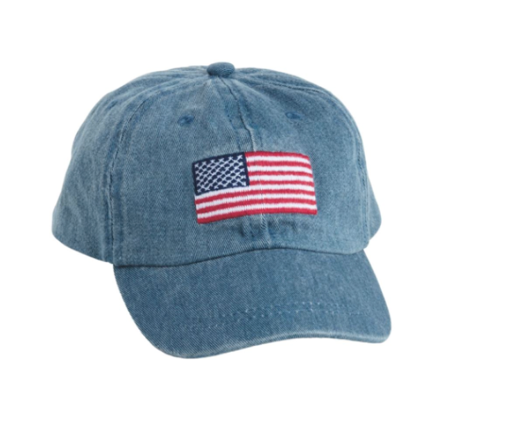American Flag Toddler Hat
