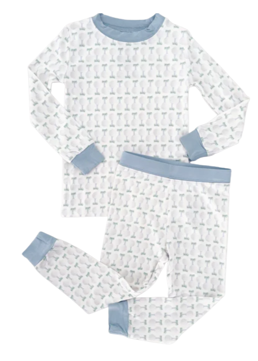 Golf Tee Bamboo Set