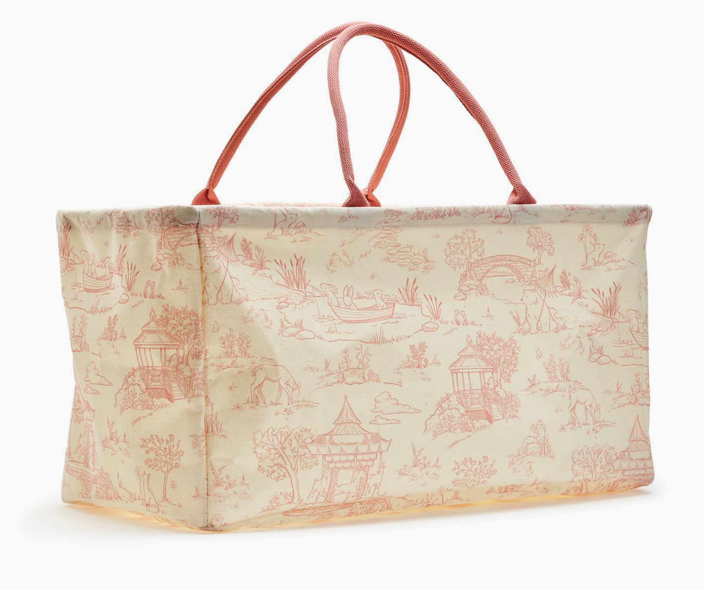 Toile Tote Bag - Pink