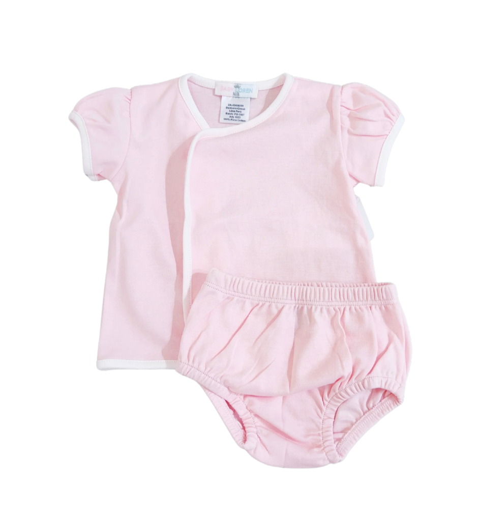 Magnolia Diaper Set- Pink