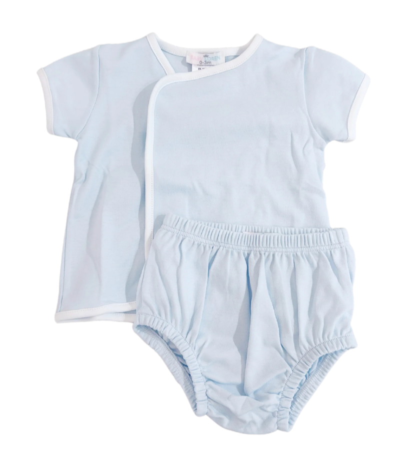 Matthew Diaper Set- Blue