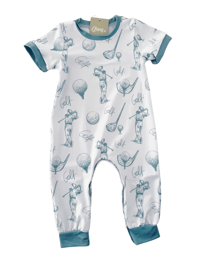 Wanna Golf? Long Romper