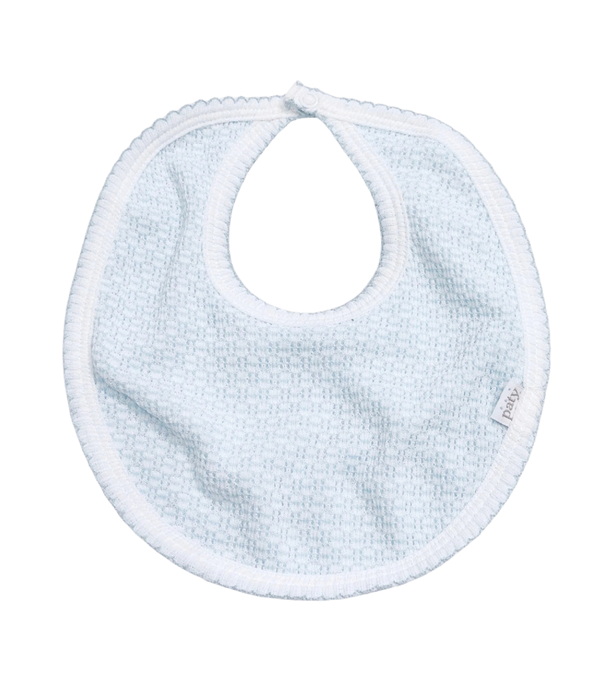 Paty Bib (Blue w/ Blue Trim)