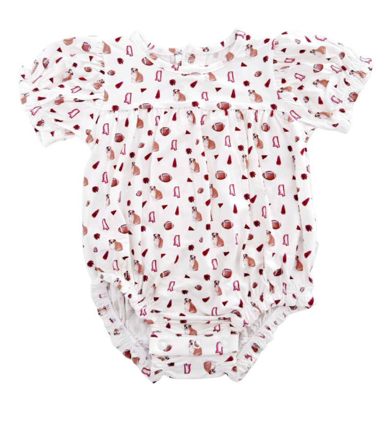 Mississippi Bulldog Bamboo Bubble