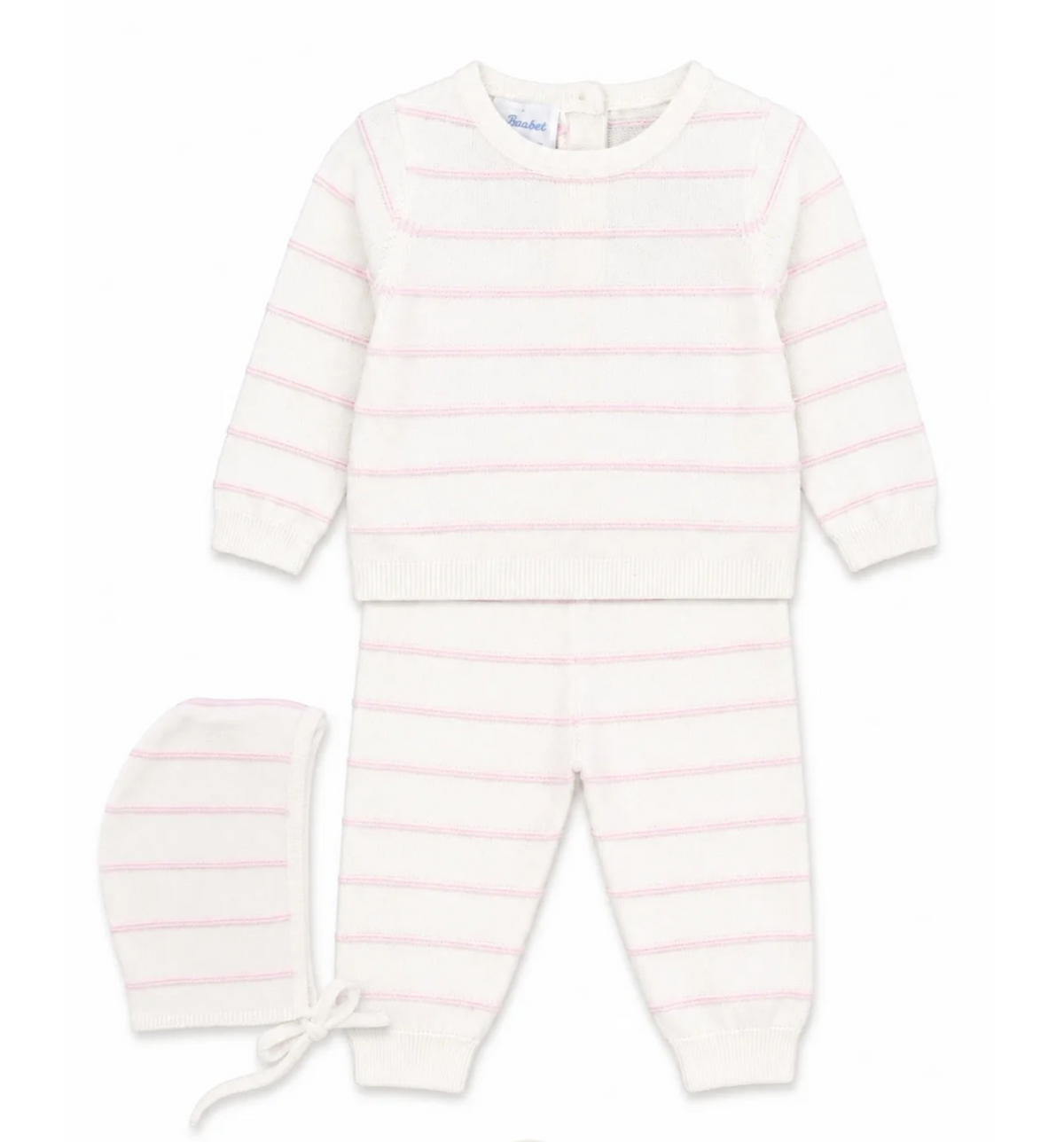 Gracie Striped Set- Pink