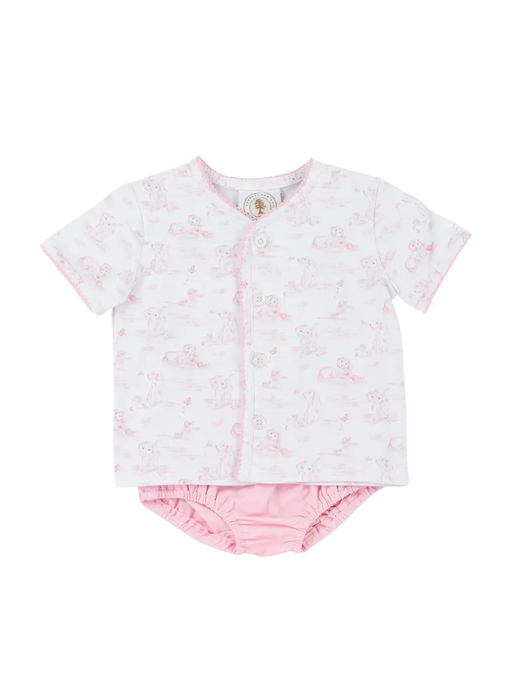 Snips and Snails Pink Little Layette Set