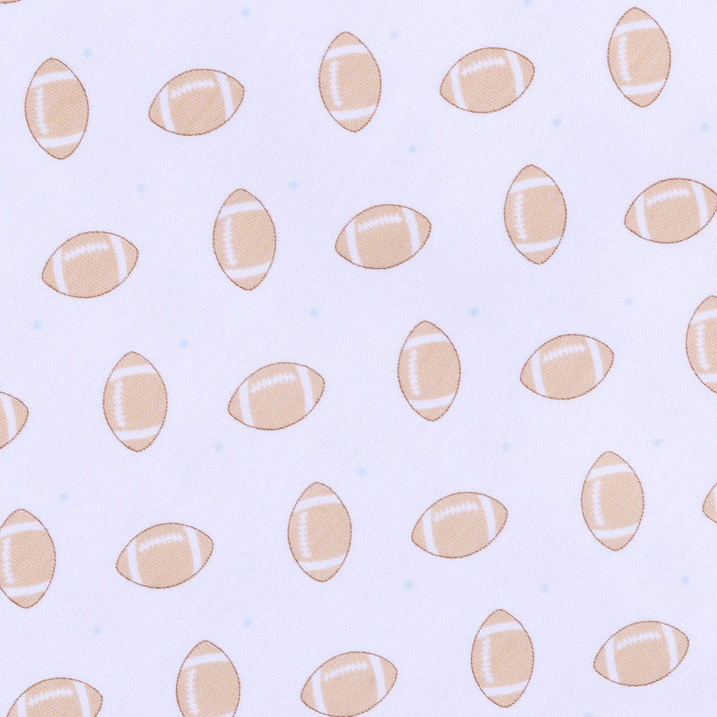 Touchdown Cutie Print Bubble - White