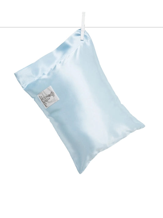 Little Giraffe- Silky Pillow- Blue