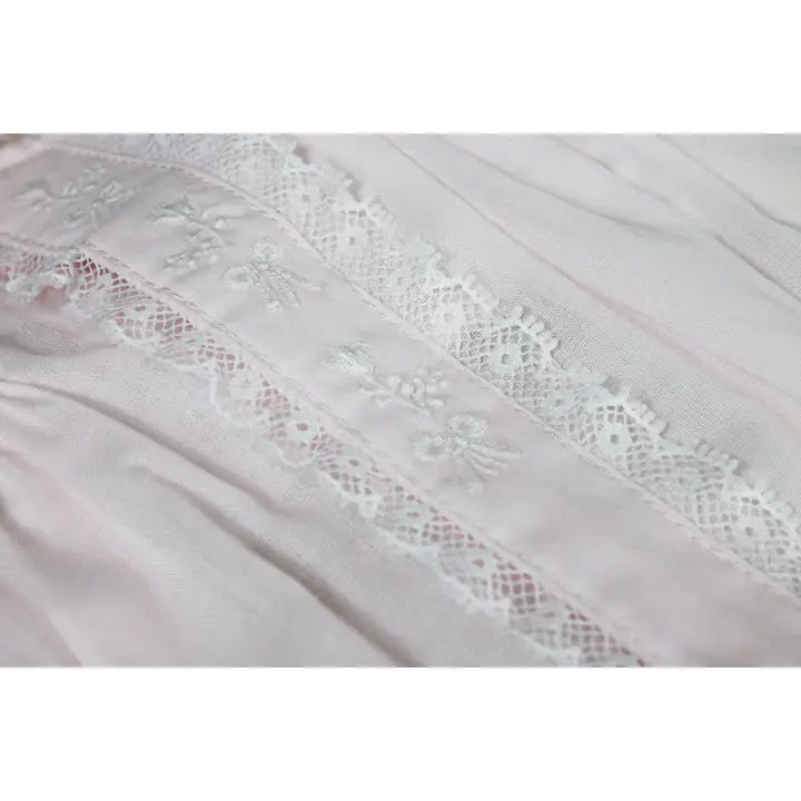 Heirloom Lace Gown (Light Pink)