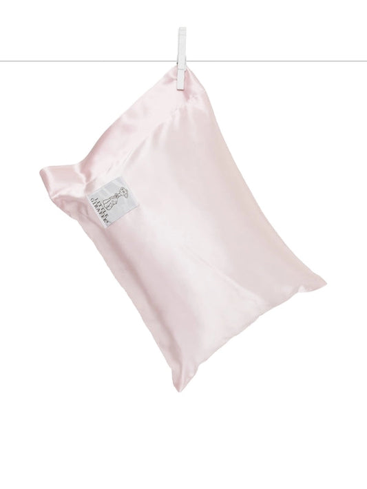 Satin Nursery Pillow- Pink