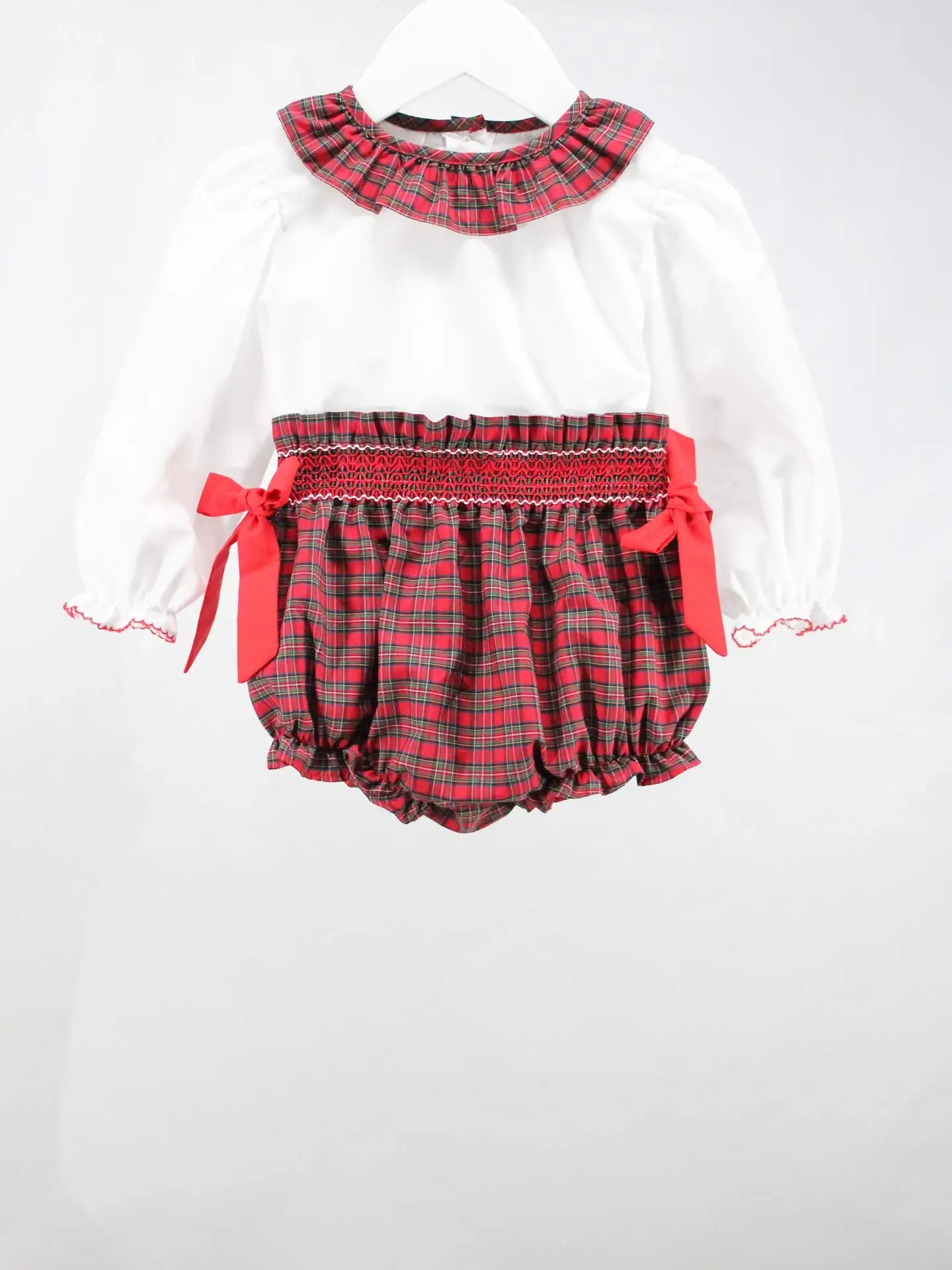 Plaid Sarah Bloomer Set