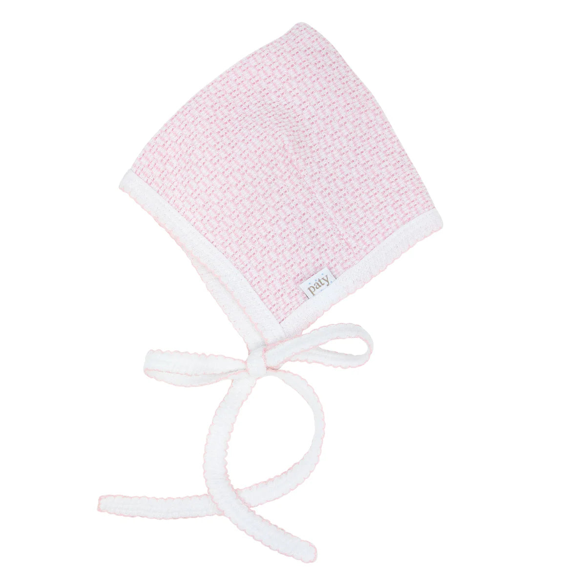 Paty Knit Bonnet- Pink