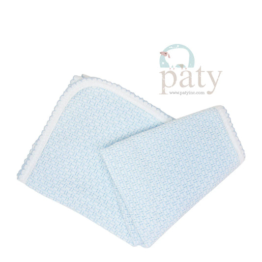 Paty Swaddle Blanket- Blue