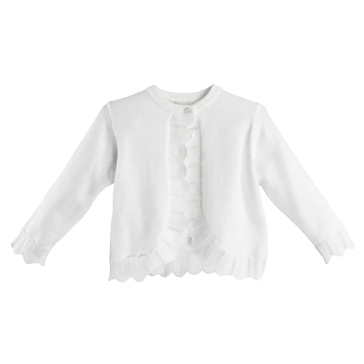 Pointelle Sweater Cardigan