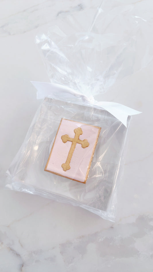 Acrylic Cross- Pink