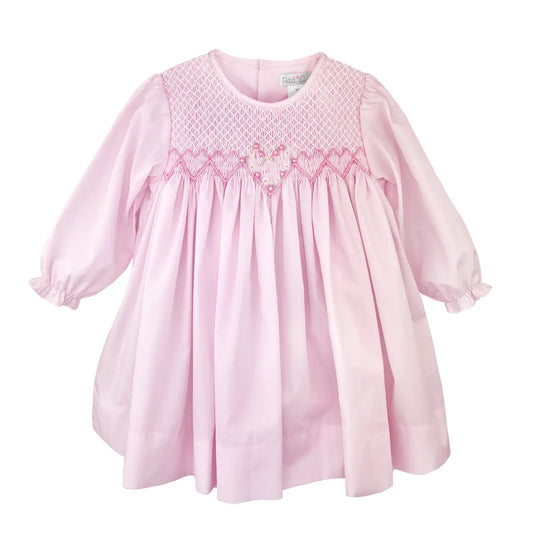 Smocked Heart Dress