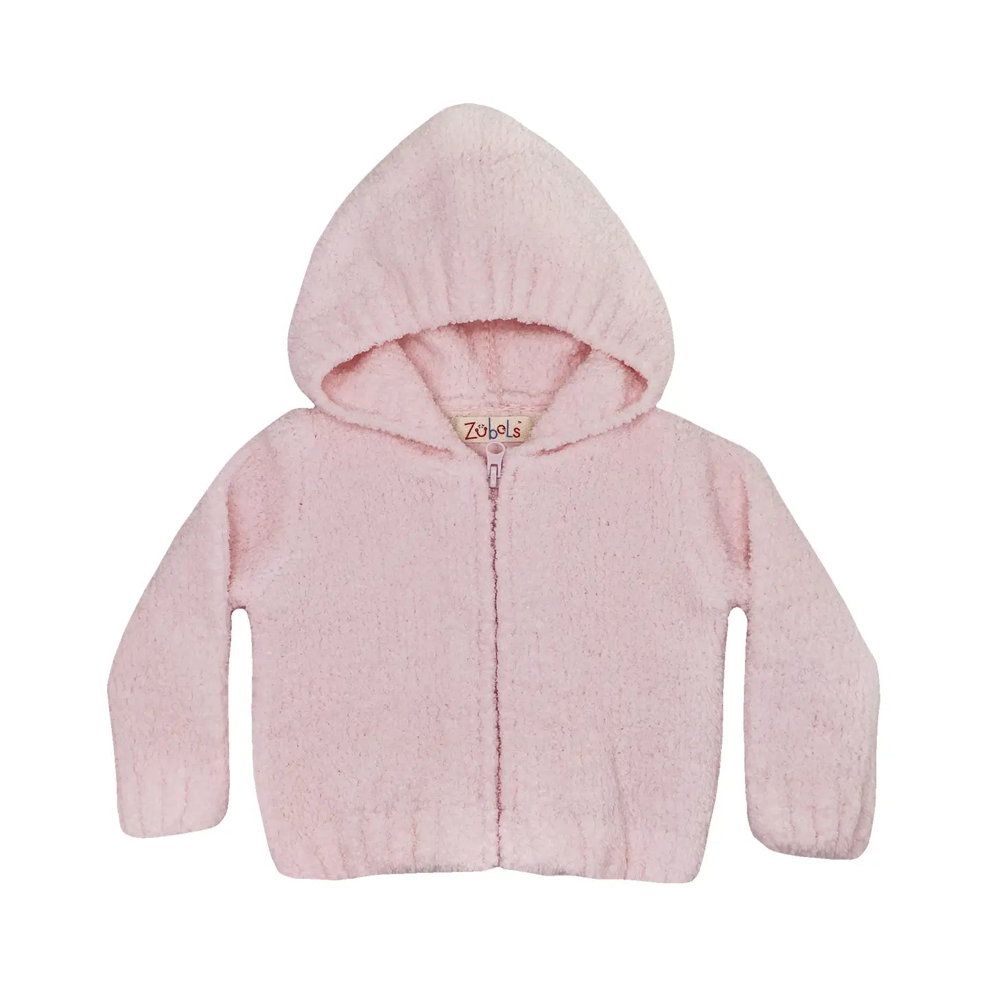 Chenille Hoodie- Pink