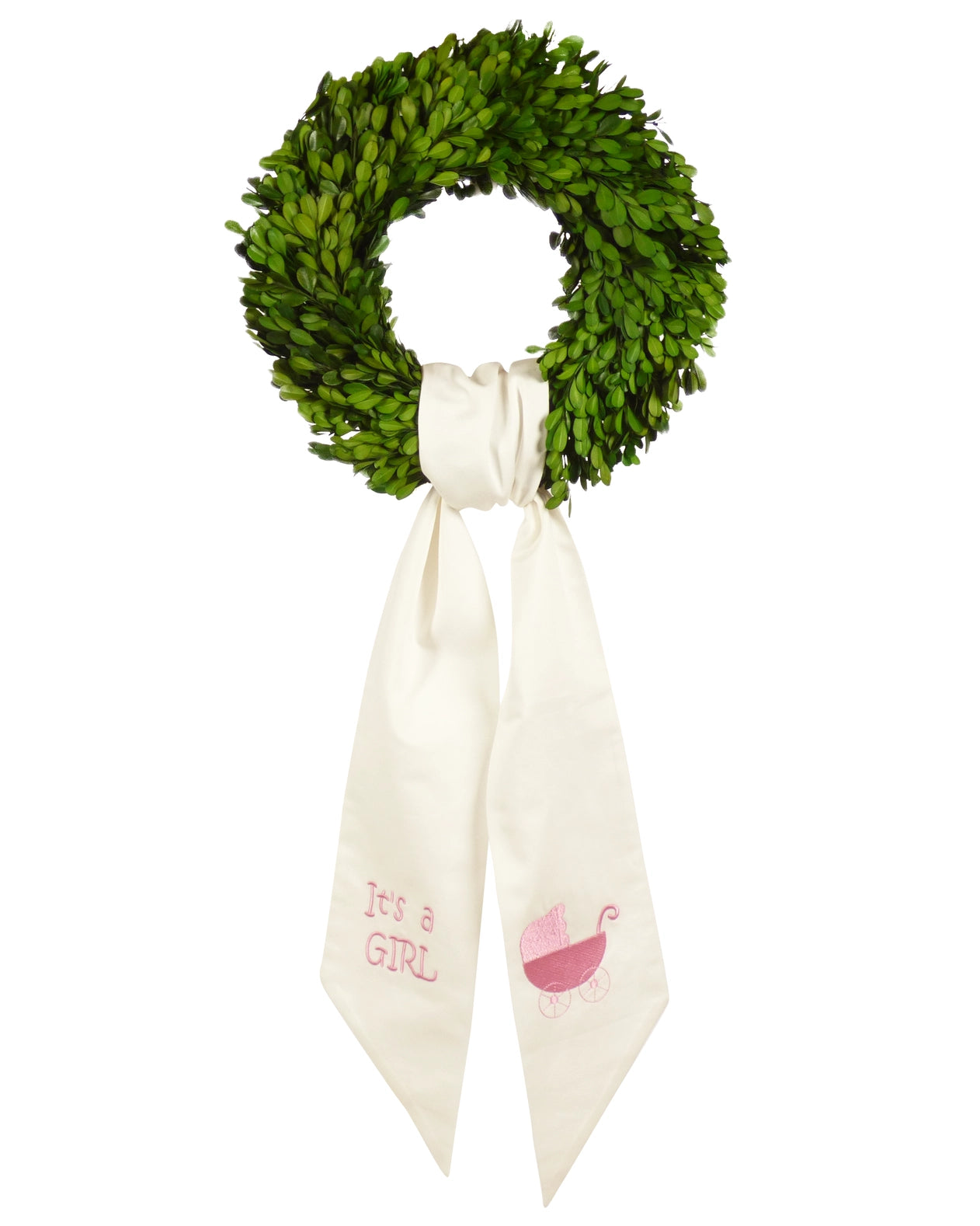 Wreath Sash- It's A Girl