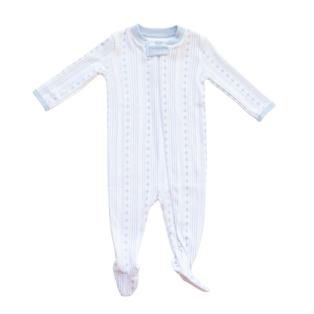 Starlight Footie- Blue (Baby Dunn)