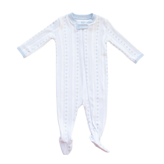 Starlight Footie- Blue (Baby Dunn)