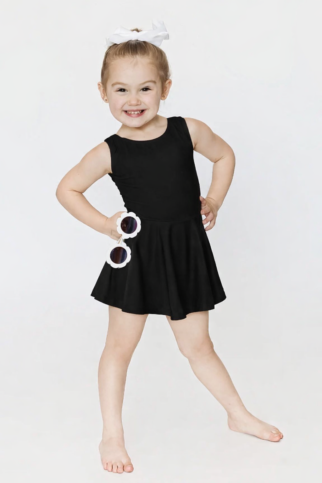 Caroline Black Active Dress