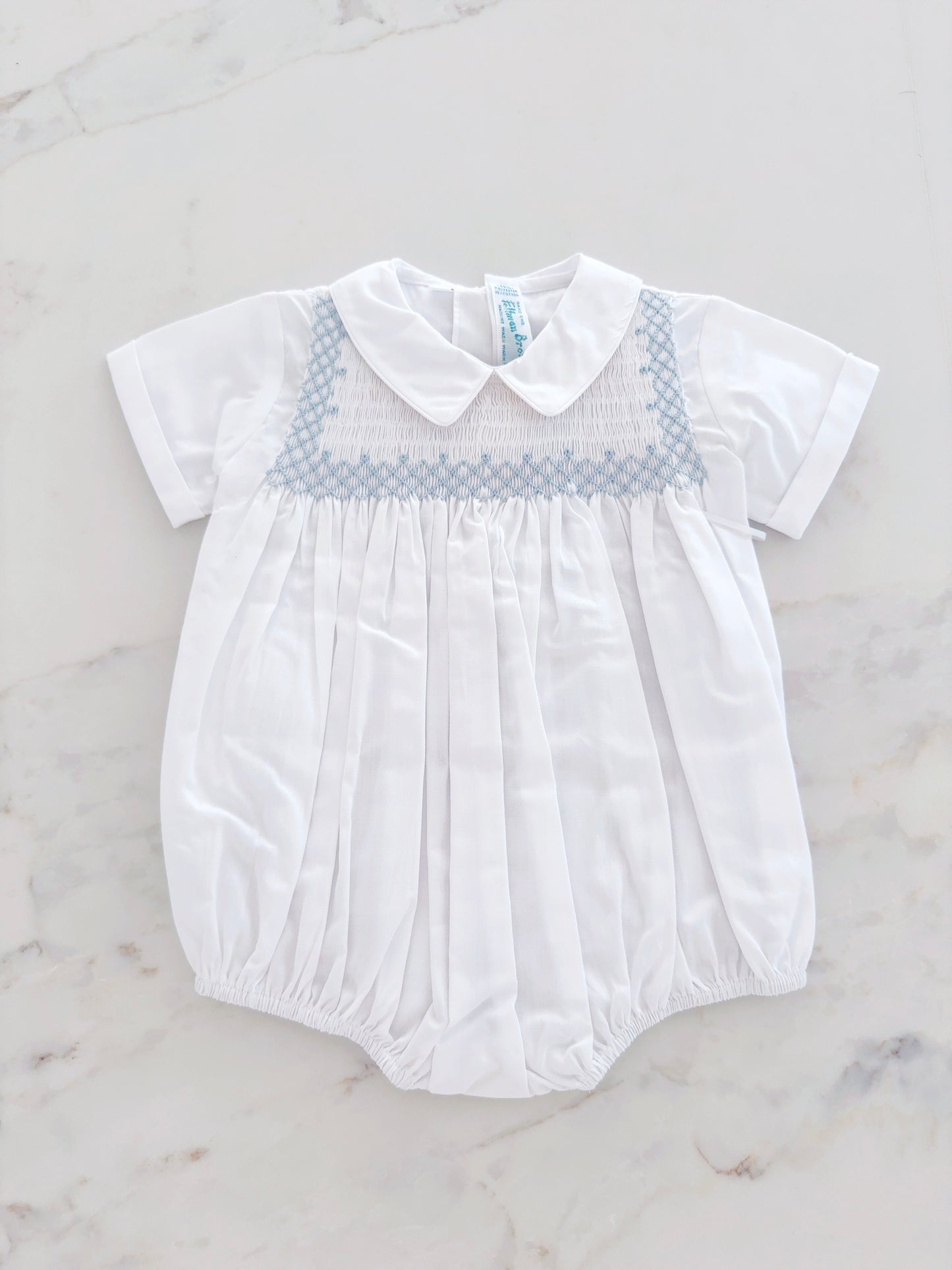 Feltman Brothers- Vintage Smocked Bodice Creeper