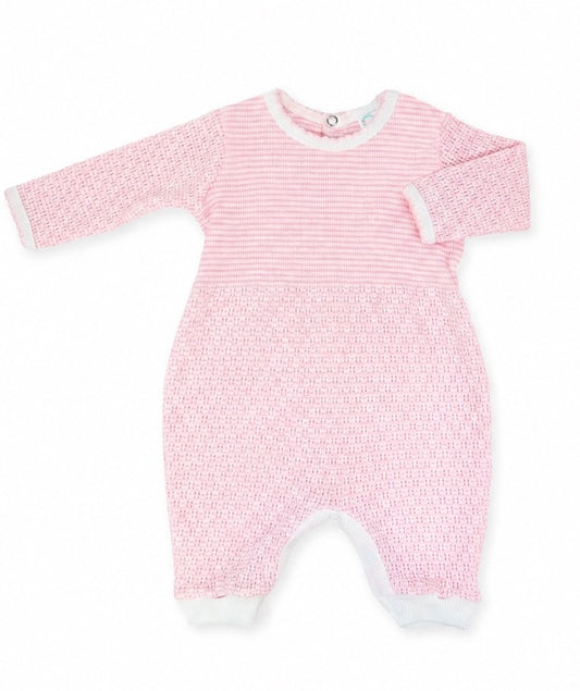 Paty Long Romper- Pink