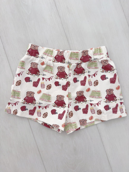 Bulldog Boy Shorts